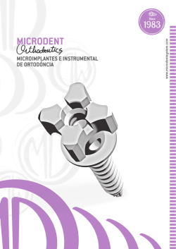 microimplante versátil - Implant Microdent System