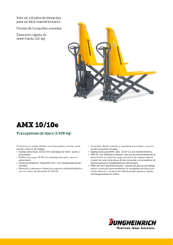 Transpallet Manual AMW AMX 10 10e