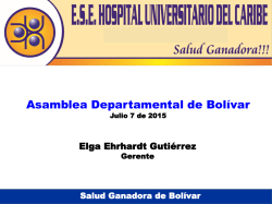Informe Completo de E.S.E Hospital Universitario del