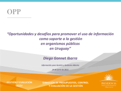 Diego Gonnet, Sistemas de Información