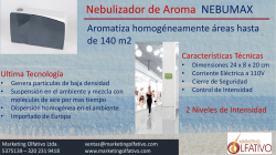 Nebulizador de Aroma NEBUMAX