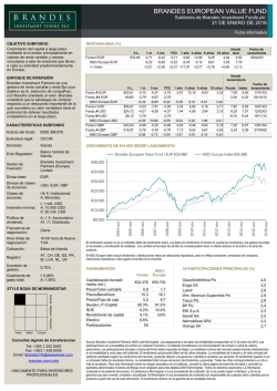 Fund Fact Sheet A4 - Brandes Investment Partners
