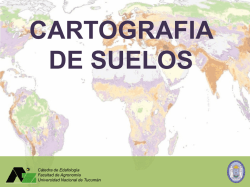 CARTOGRAFIA DE SUELOS - Cátedra de Edafología