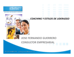 Coaching y Estilos de Liderazgo