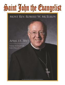 4-12-2015 - Saint John the Evangelist Catholic Church