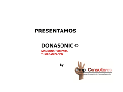 donasonic - DMP Consultores
