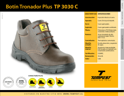 Botín Tronador Plus TP 3030 C