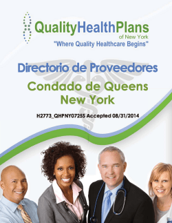 ==   QualityHealthPlans - Quality Health Plans of New York