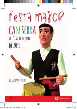 Festa Major de Can Serra