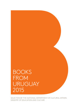 Catálogo BFU 2015 - Dirección Nacional de Cultura