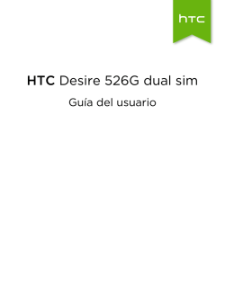 Manual de Usuario hTc Desire 526 Dual SIM