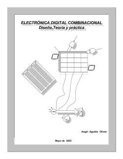 ELECTRÓNICA DIGITAL COMBINACIONAL Diseño,Teoría y