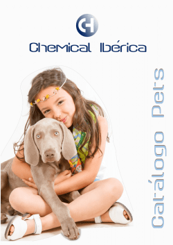 CATÁLOGO CH, Pets - Chemical Ibérica
