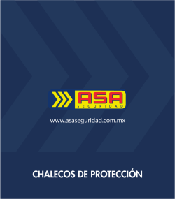 CHALECOS DE PROTECCIÓN