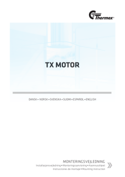 TX MOTOR - Thermex