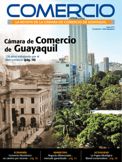 RevistaMayo2015 - Cámara de Comercio de Guayaquil