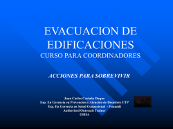 evacuacion - Astar Colombia Training
