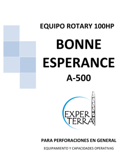 EQUIPO ROTARY 100HP - ExperTerra SA
