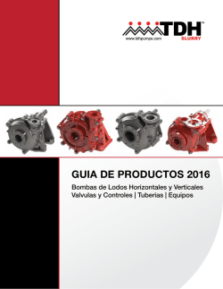 GUIA DE PRODUCTOS 2016