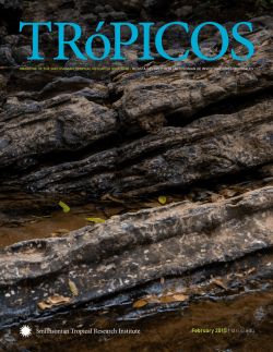 February 2015 | stri.si.edu - Smithsonian Tropical Research Institute