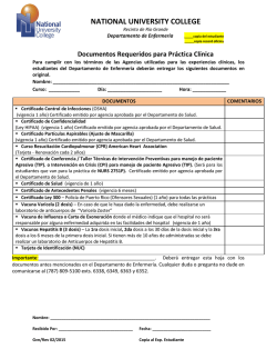 Documentos Practica Clinica Rio Grande - NUC