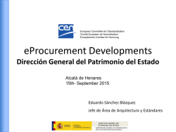 Spanish developments in electronic procurement