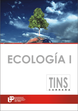 ecología - Universidad Tecnológica del Perú
