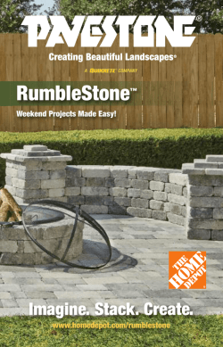 RumbleStone - Pavestone