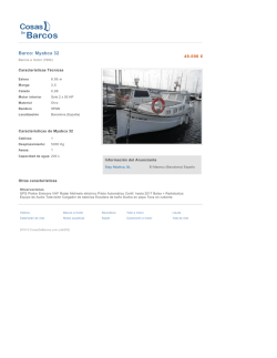 Barco: Myabca 32 - Cosas De Barcos