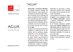 "AGUA" 2015 - El bloque de vidrio de Bormioli Rocco Glassblock