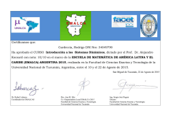 Certificamos que - emalca 2015 - Universidad Nacional de Tucumán