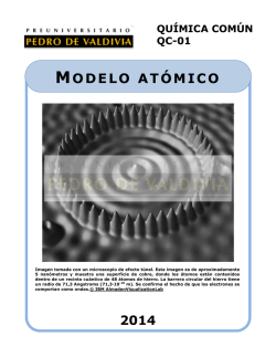QC01 Modelo Atómico