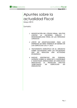 Descargar PDF Actualidad fiscal Mayo 2015