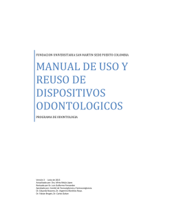 manual de uso y reuso de dispositivos odontologicos