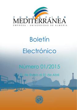 Boletín Electrónico - Fundación Mediterránea