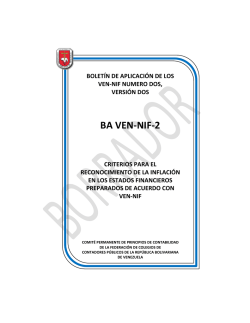 BA VEN -NIF 2 V-2 - Federación de Colegios de Contadores