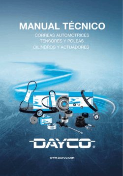 Manual Técnico Dayco