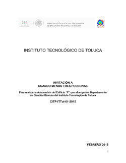 INSTITUTO TECNOLÓGICO DE TOLUCA