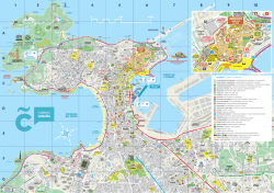 Mapa turístico - Turismo en A Coruña