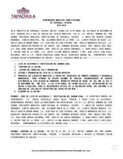 sesion de cabildo 6 - Gobierno de Tapachula 2015