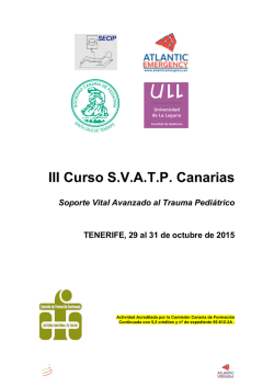 Programa III SVATP 2015