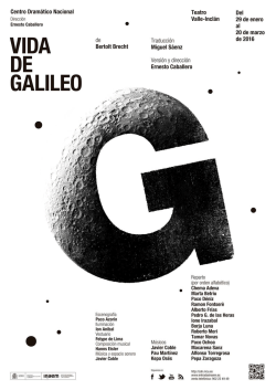 Vida de Galileo - Centro Dramático Nacional