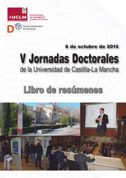 V Jornadas Doctorales - Escuela Internacional de Doctorado