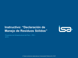 PDI-HSQE-Instructivo_Declaración Manejo Residuos Sólidos