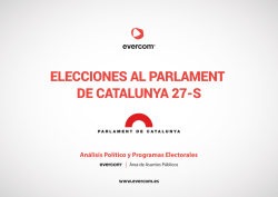 Informe Elecciones Catalanas