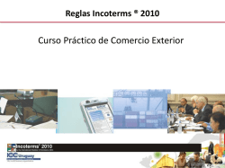Reglas Incoterms ® 2010