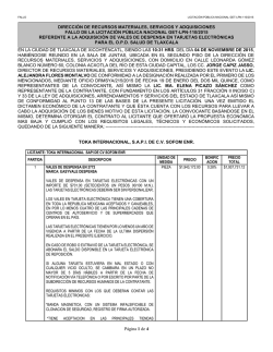 Fallo LPN 110-2015 - Salud de Tlaxcala
