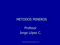1. Introducción Métodos Mineros, PPT