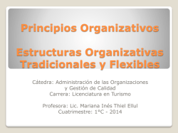 5 Principio y Estructuras Organizativas – Clase 16
