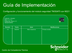 Módulo Seguridad TM3SAF5 con M221 v1.0